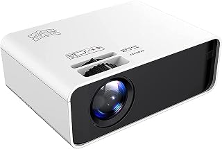 Compare Mini Projector, 6000L Movie Projector, Smartphone Portable Video Projector 1080P Supported and 60" Display, Compatible with TV StickHDMIVGAUSBTV BoxLaptopDVDfor Home at KSA Price