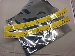 Compare 100x AntiStatic ESD Shielding Bags 320 x 220 mm Including 100 Antistatic Stickers Ideal for 3.5 Inch 8.9 cm Hard Drives But also suitable for sensitive electronic parts such as PCI Slot Cards at KSA Price