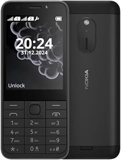 Nokia 230-2.8 Inch, 16MB RAM, GSM, Dark Silver