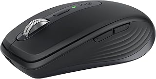 Compare Logitech MX Anywhere 3S Compact Wireless Mouse, Fast Scrolling, 8K DPI Tracking, Quiet Clicks, USB C, Bluetooth, Windows PC, Linux, Chrome, Mac  Graphite  With Free Adobe Creative Cloud Subscription at KSA Price