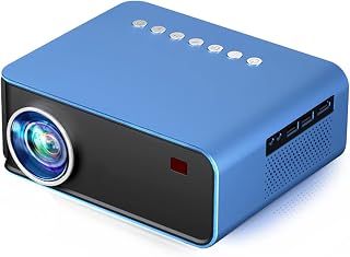 Compare Outdoor Projector Mini Portable Projector Support 1080p Home Cinema Projector Small Portable Projector for Smartphone, Laptop, Home Cinema, TV Stick at KSA Price