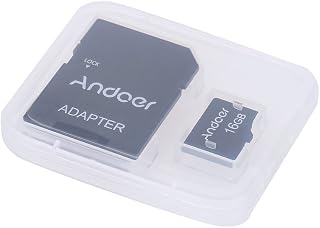 Compare Memory Cards Micro SD Card，16GB Class 10 Memory Card TF Card + TF Card Adapter for Camera Car Camera Cell Phone Table PC Audio Player at KSA Price