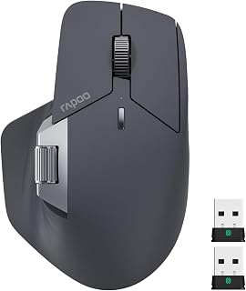 RAPOO MT760 PRO Wireless Mouse, NearLink + Bluetooth…