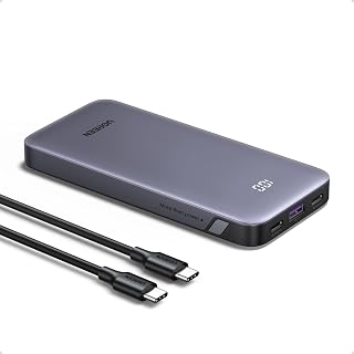 UGREEN 10000mAh Power Bank 30W with 3 Ports…