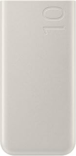 Compare Samsung Powerbank EBP3401, 10,000 mAh, Fast Charging with up to 25 Watt, 2 x USBC, USB Power Delivery, Wide Compatibility Smartphone & Tablet, Includes Charging Cable, Beige at KSA Price