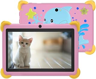 7 inch Kids Tablet, Quad Core Android 12 2GB…