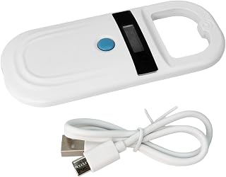 Compare Microchip Reader Scanner, Animal Chip ID Scanner with OLED Display Screen Rechargeable Pet ID Microchip Scanner for Animal Management at KSA Price