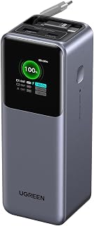 Compare UGREEN Power Bank 20000 MAH PD 165W with Retractable Type C at KSA Price