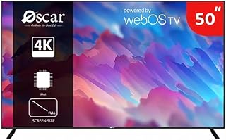 Oscar 50-inch 4K Smart TV, WebOS, Remote Control,…
