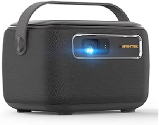 Compare R20 4K Smart Android Projector 11.0 LED 1080P Outdoor Home Theater Projectors with 15600mAh Battery Home Cinema Suitable for Work and Education at KSA Price