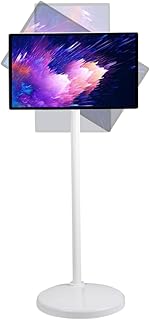 Compare 24 Inch Portable TV Mobile Smart Touch Screen, Rotatable 1080 HD Display With Stand | 8Core CPU+8G RAM+128G Storage | Android 12 | Builtin Speaker | Support Screen Projection at KSA Price