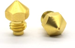 Compare 3D Printer Nozzle M5 Threaded Screw 0.4mm 1.75mm for 2 in 1 Out Heat Block of V6 3D Printer Parts 3D Printing Accessories at KSA Price