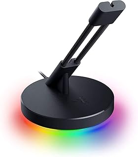 Compare Razer Gaming Mouse Bungee V3 Chroma: DragFree Wired Mouse Support, for EsportsLevel Performance, Weighted Base, AntiSlip Feet, Classic Black at KSA Price