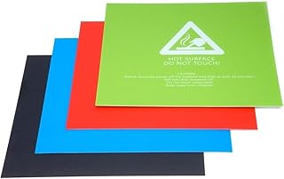 Compare 1pc 220x220mm BlackBlueGreenRed Heated Bed Paper Sticker for Wanhao Anet A8 A6 3D Printer Sticker Build Sheet Plate 3D Printing Accessories Color : Black at KSA Price