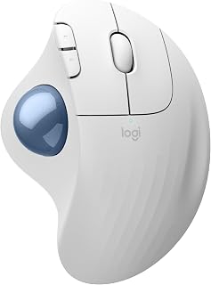 Logitech ERGO M575S Wireless Trackball Mouse, Wireless…