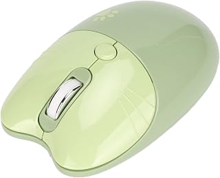 Compare Fabater Wireless Mouse, 2.4G Dual Mode, 3 Level DPI, Silent Click Green at KSA Price
