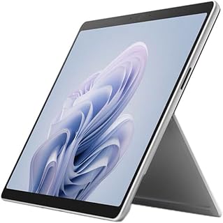 Compare Microsoft Surface Pro 10 Tablet  13"  vPro Technology  16 GB  256 GB SSD  Windows 11 Pro  5G  Platinum at KSA Price