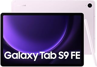 Compare Samsung Galaxy Tab S9 FE 5G Android Tablet, 8GB RAM, 256GB Storage, S Pen Included, Lavender KSA Version at KSA Price