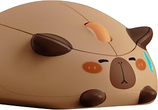 Compare Akko Capybara Wireless Bluetooth Mouse TriMode Silent Click 3200 DPI at KSA Price