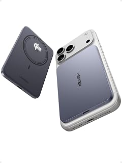 UGREEN MagSafe Power Bank 5000mAh Ultra-Slim Qi2…