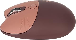 Compare Eacam Cute Mouse, Silent Wireless Cat Mouse with 3 Level DPI, Lady Children PC Laptop, 2.4G Cute Mouse for 8 10 Vista ME, OS X Laptop, Coffee at KSA Price