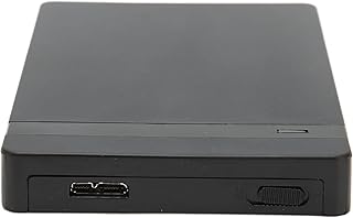 Compare USB3.0 to SATA HDD Enclosure, External Portable Desktop Hard Disk Enclosure Supporting Up to 1TB for 2.5in SATA HDD or SSD, Supported Auto Sleep, Plug and Play, USB Powered at KSA Price