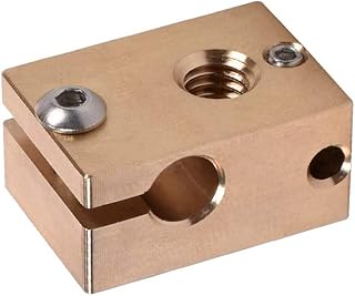 Brass V6 Heater Block 3D Printer Parts Fit…