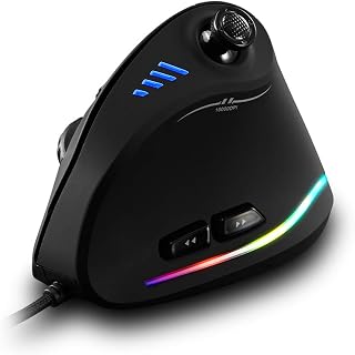 Eacam Ergonomic mouse, C-18 Vertical Wired Mouse 11…
