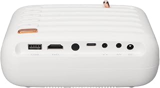Compare Mini Projector, 1080P HD Portable Outdoor Projector, Dual HIFI Stereo Speakers, 9000LM High Brightness, 3LCD Color Calibration, for Home Theater Movie Projector at KSA Price
