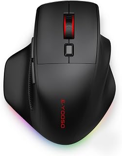 E-Yooso Ergonomic Wireless Gaming Mouse for Large…