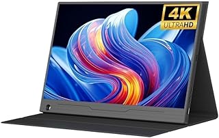 Compare Portable Laptop Screen 17.3'' FHD Ultrathin Portable Monitor with IPS Resolution 3840 x 2160 for PC and Phone Laptop Monitor at KSA Price