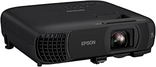 Compare Epson Pro EX9270 Wireless 1080p 3LCD Projector, 4,100 Lumens Color and White Brightness, Apple AirPlay, Miracast, Stream from Phone and Laptop, 2 HDMI Ports, 1.6x Optical Zoom, BuiltIn Speaker at KSA Price