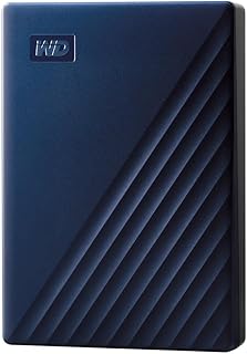 WD 4TB My Passport for Mac, Navy, Portable…