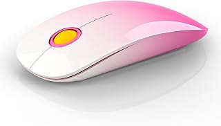 RAPIQUE Bluetooth Wireless Mouse, BT5.1/2.4G Slim…
