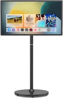 Compare Portable TV on Wheels, 21.5Inch Portable Touch Screen Monitor6+128GB at KSA Price