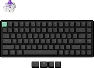 Compare Keychron K2 HE Wireless Magnetic Mechanical Keyboard – 84‑Key 75% Compact Layout, Hall‑Effect Double‑Rail Switches, Tri‑Mode 2.4 GHzBluetooth 5.2Wired, Hot‑Swappable, Arabic–English PBT Legends at KSA Price