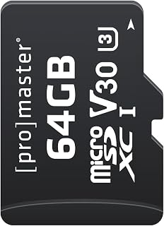Compare ProMaster Micro SDXC 64GB Advanced UHSI V30 Memory Card, Model 87837 at KSA Price