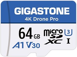 【Designed for Drone】 GIGASTONE 64GB Micro SD Card,…