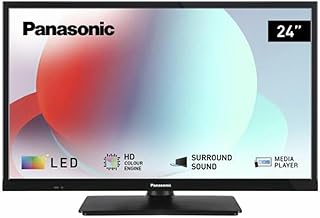 Compare Panasonic TS24N30AEZ, N30 Series 24 Inch HD LED TV, 2024, USB Multimedia Player, High Contrast, Triple HD Tuner, HDMI, Wall Mount, Slim Frame, Outstanding Visual Experience at KSA Price