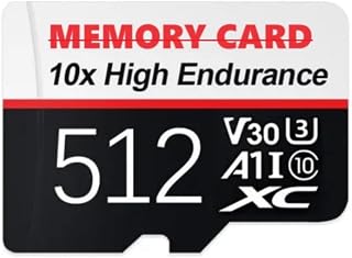 High Endurance Memory Card, 512GB, V30 U3 A1,…