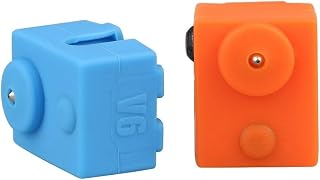 Compare 5pcs 3D Printer V6 Protective Silicone Sock Cover Case for Heater Block of Bowden& Direct Extruder RepRap 3D Printer 3D Printing Accessories Size : Orange at KSA Price