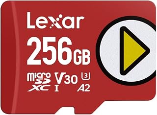 Compare Lexar Play Micro SD Card 256GB, microSDXC UHSI Card, up to 205MBs read, 140MBs write, Class 10, U3, V30, A2, 4K Video, HighSpeed Memory Card for SwitchPortable Gaming DevicesSmartphones at KSA Price