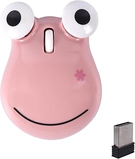 2.4G Wireless Mouse Cute Frog Computer Mouse Bluetooth…