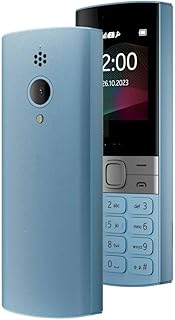 Compare Mobile Phone 150 Dual Sim, Blue with Silver Touch, Call and SMS, 2 Years Warranty at KSA Price