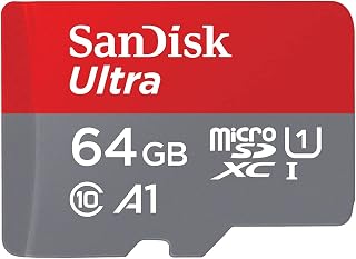 SanDisk Ultra 64GB microSDXC Memory Card + SD…