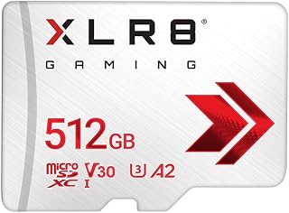 PNY 512GB XLR8 Gaming microSDXC Memory Card -…