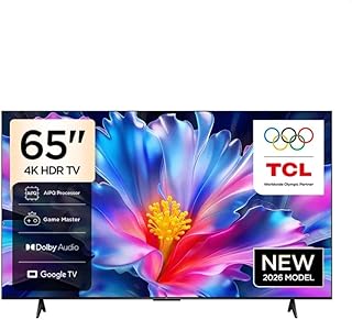 TCL 65-Inch 4K UHD LED Smart TV, Google…