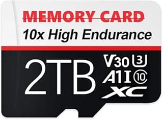2TB High Endurance Memory Card, V30 A1 Class…