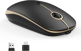 VssoPlor Type C Wireless Mouse, USB C MacBook…