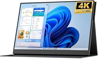 Compare Portable Screen for Laptop 16inch 4K HD IPS External Screen 100% SRGB 400nit Brightness Second Portable Portable Monitor at KSA Price